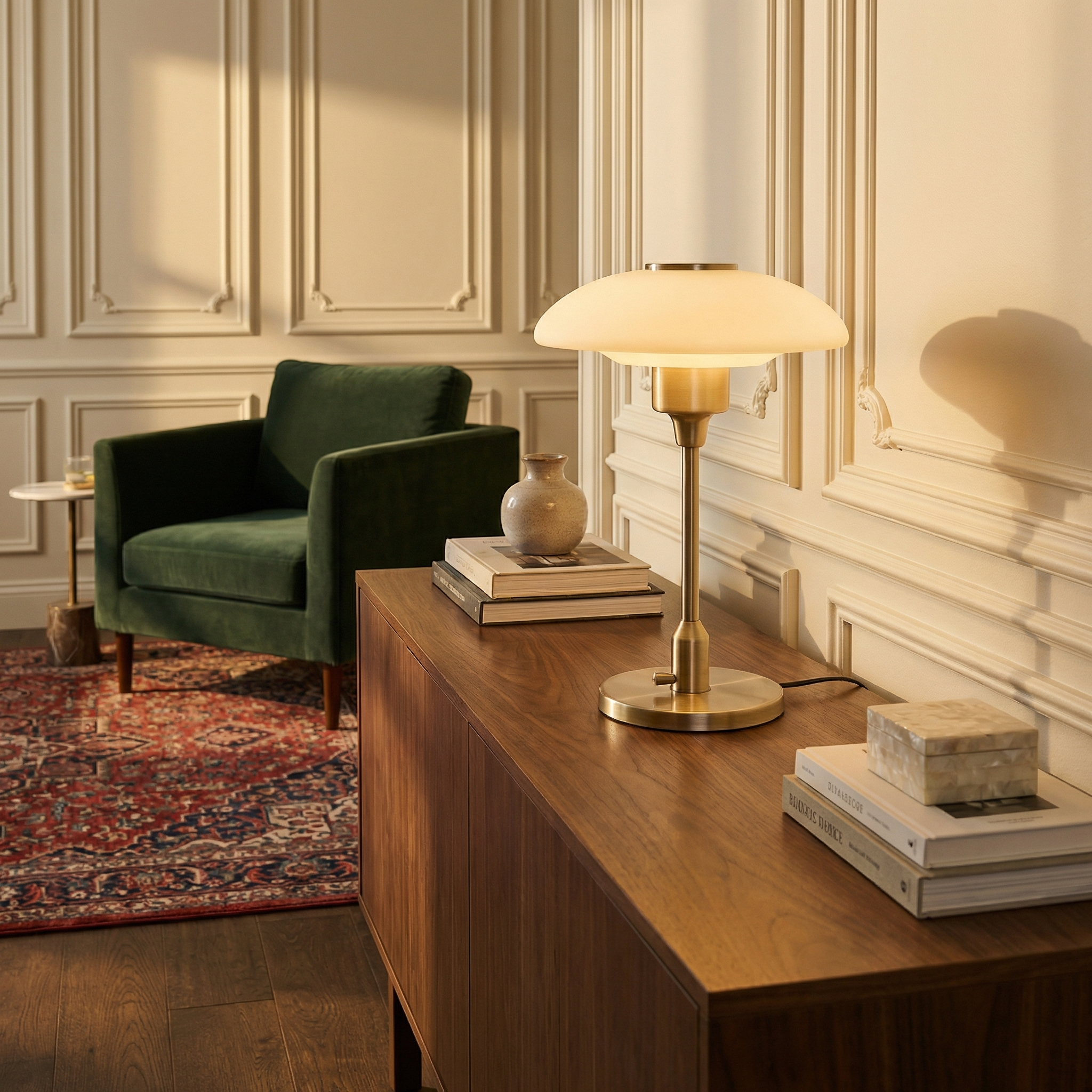 Lampe de table design suédois