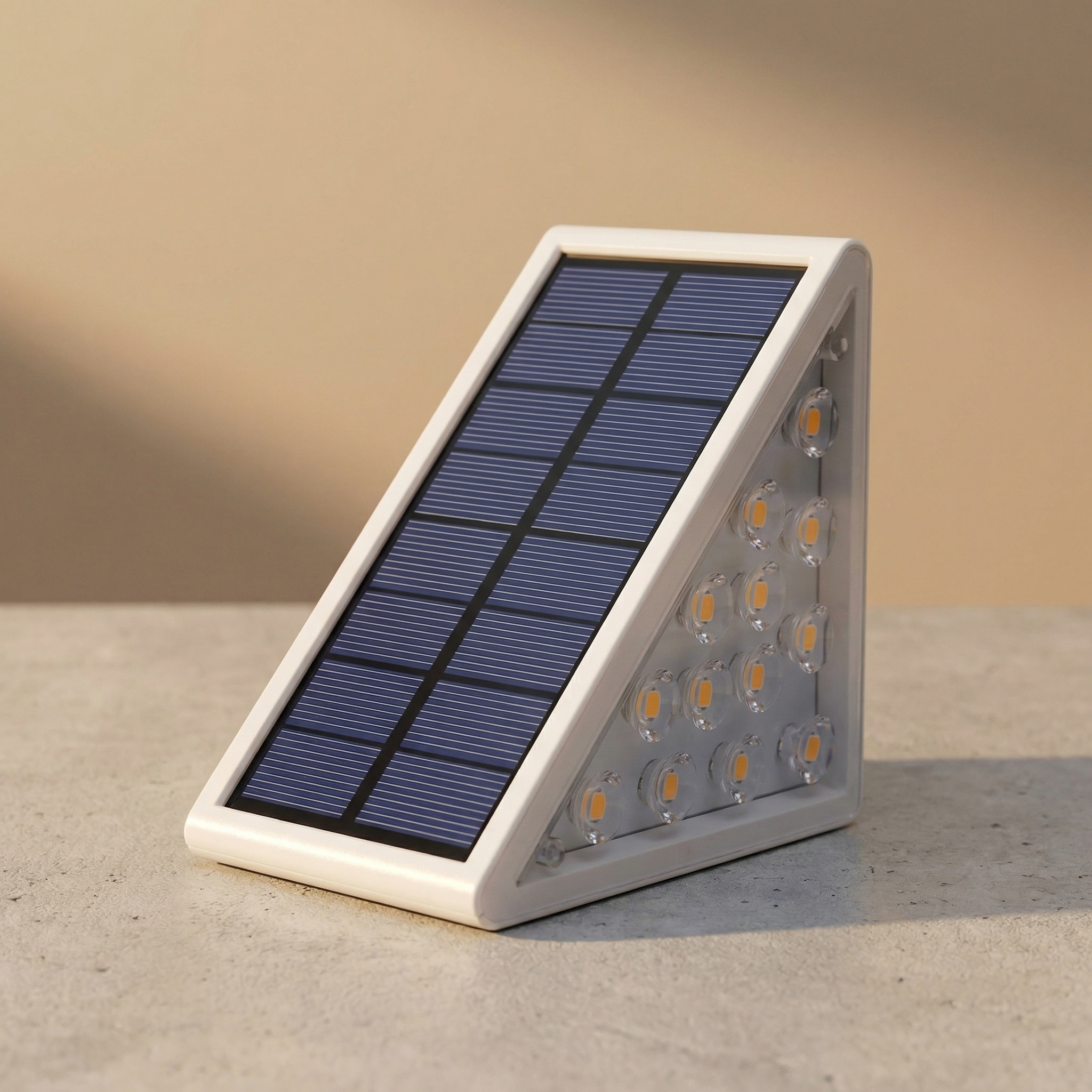 Lampes solaires pour marches extérieures