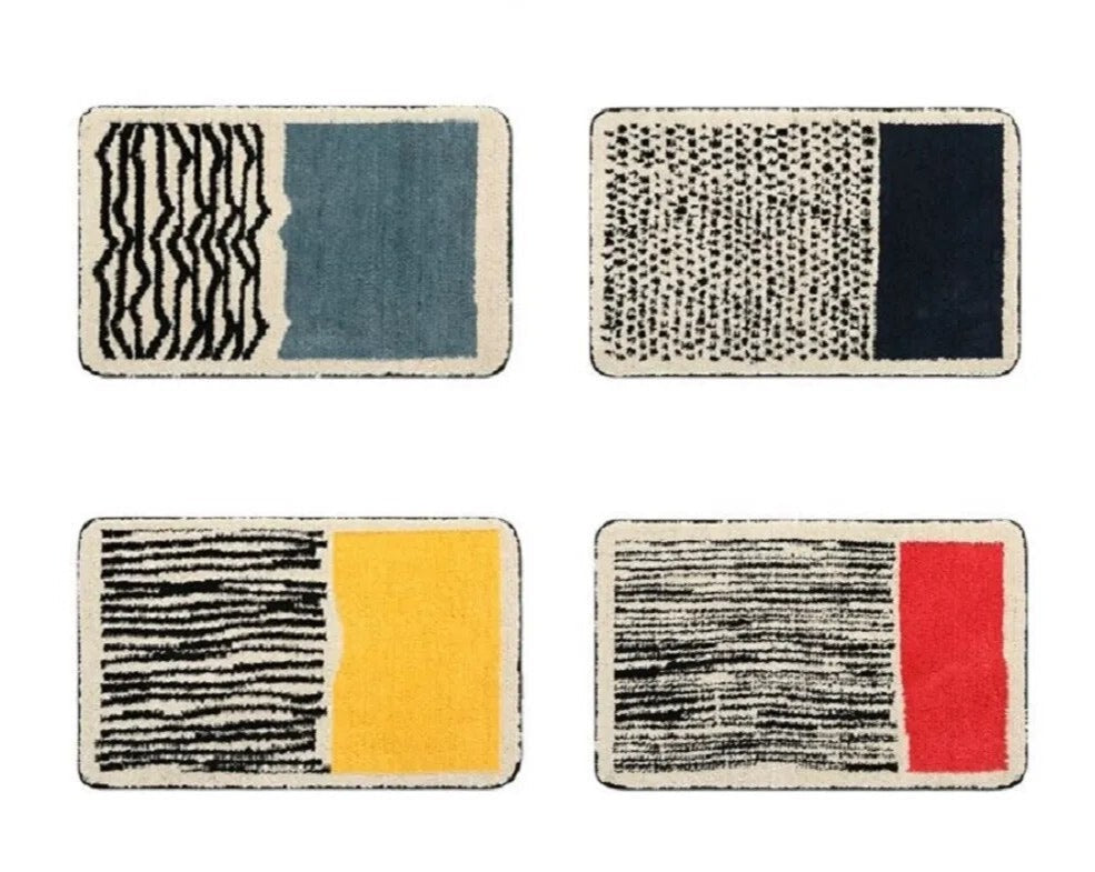Tapis de bain scandinave – antidérapant et absorbant