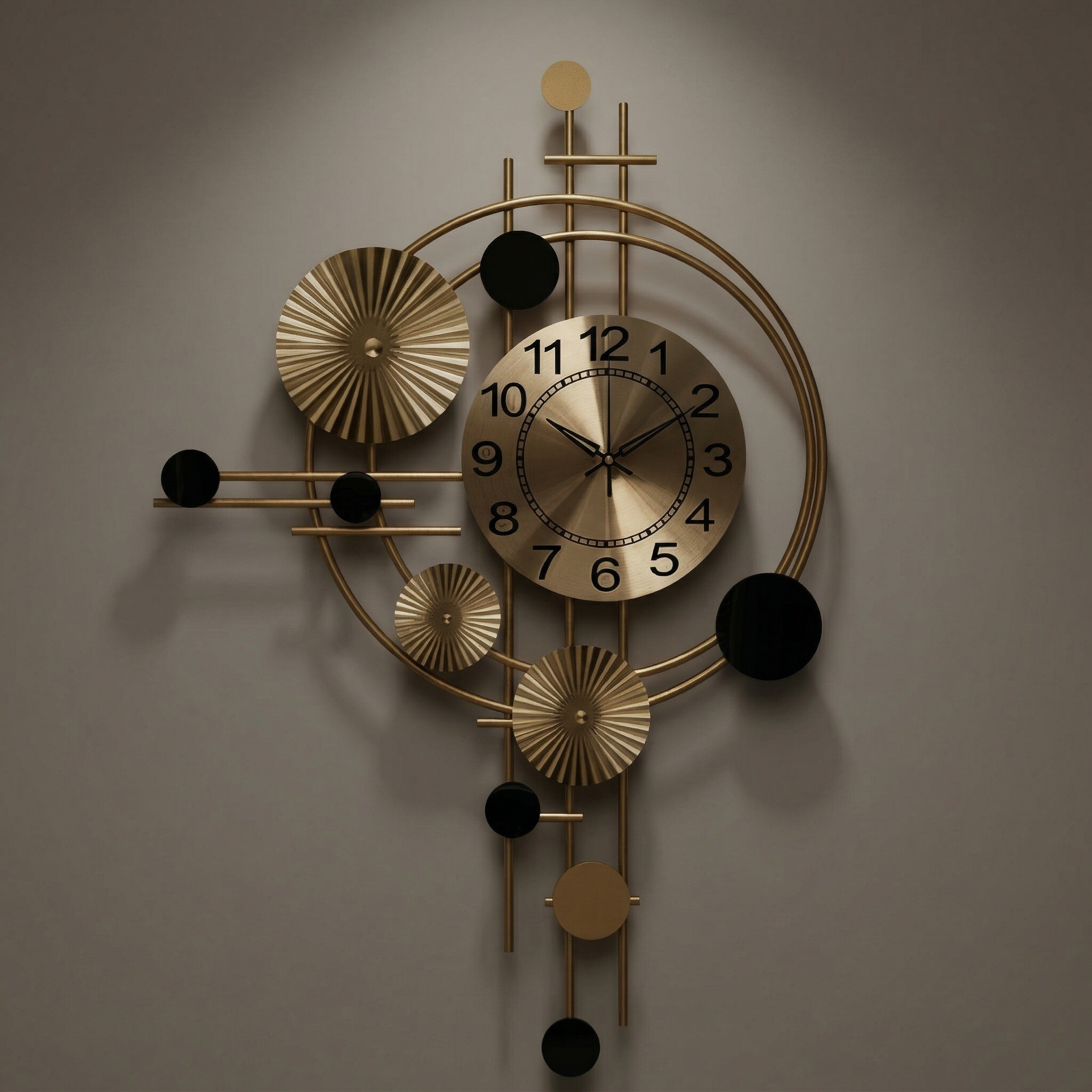 Horloge Murale Moderne au Design Épuré et Silencieux