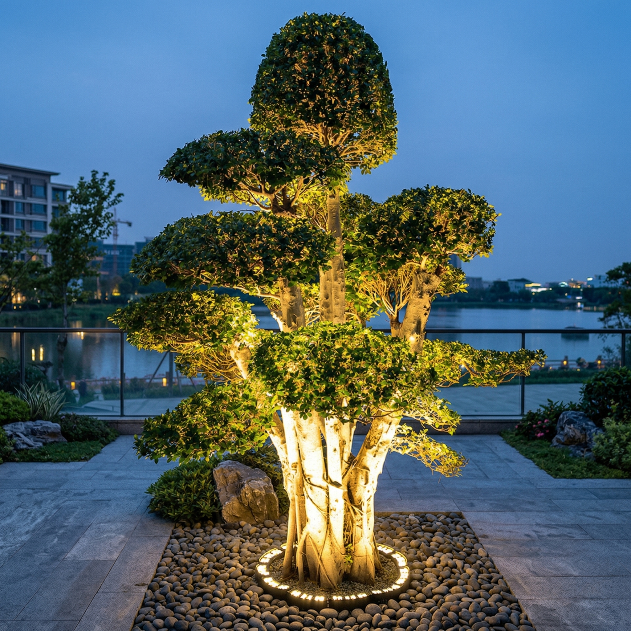 Projecteur extérieur pour arbres