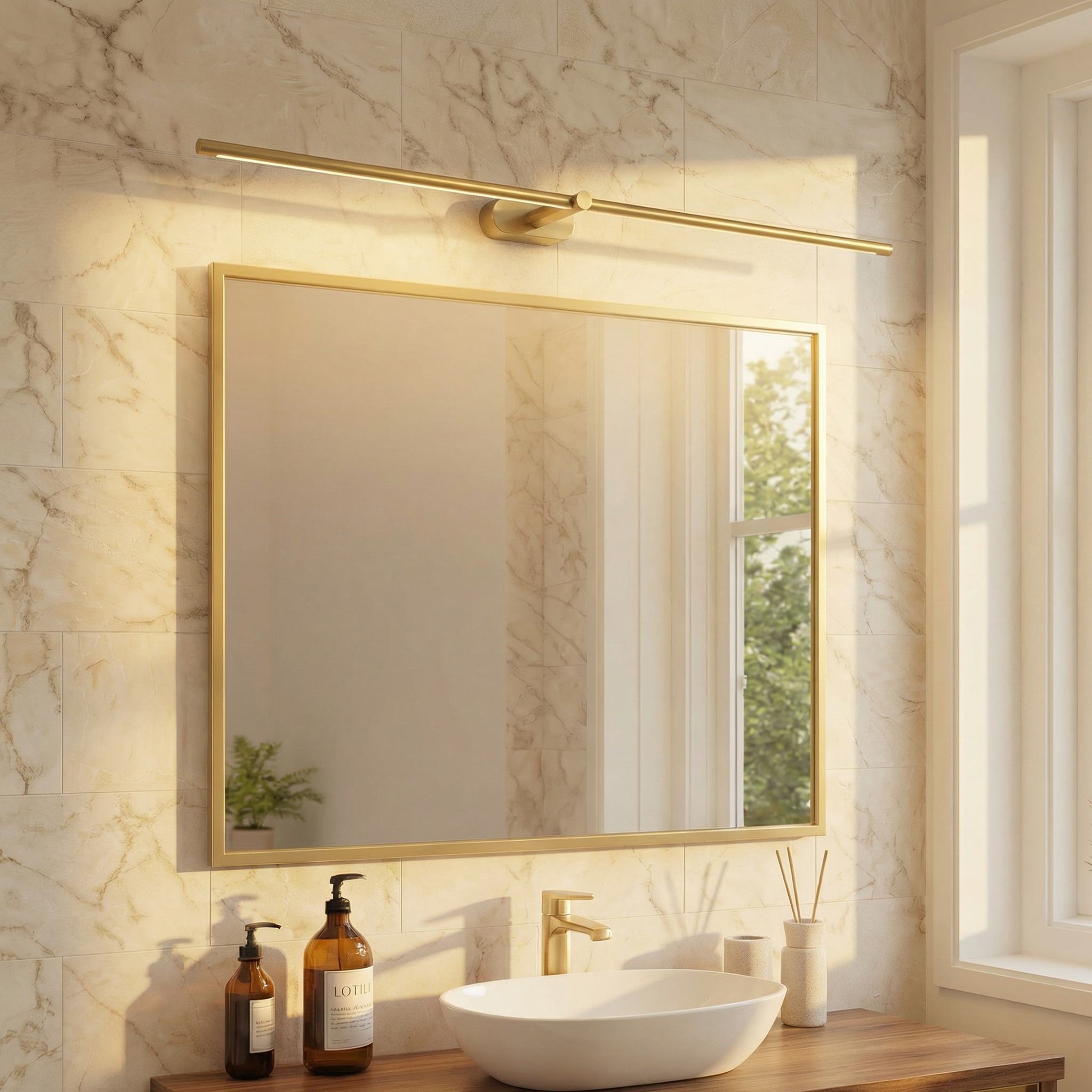 Applique murale salle de bain pour miroir